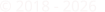 © 2018 - 2026